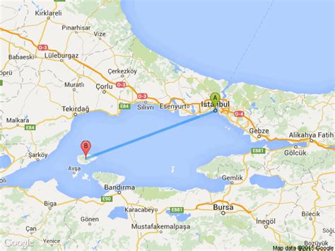 istanbul marmara adası kaç saat